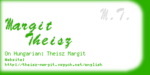 margit theisz business card
